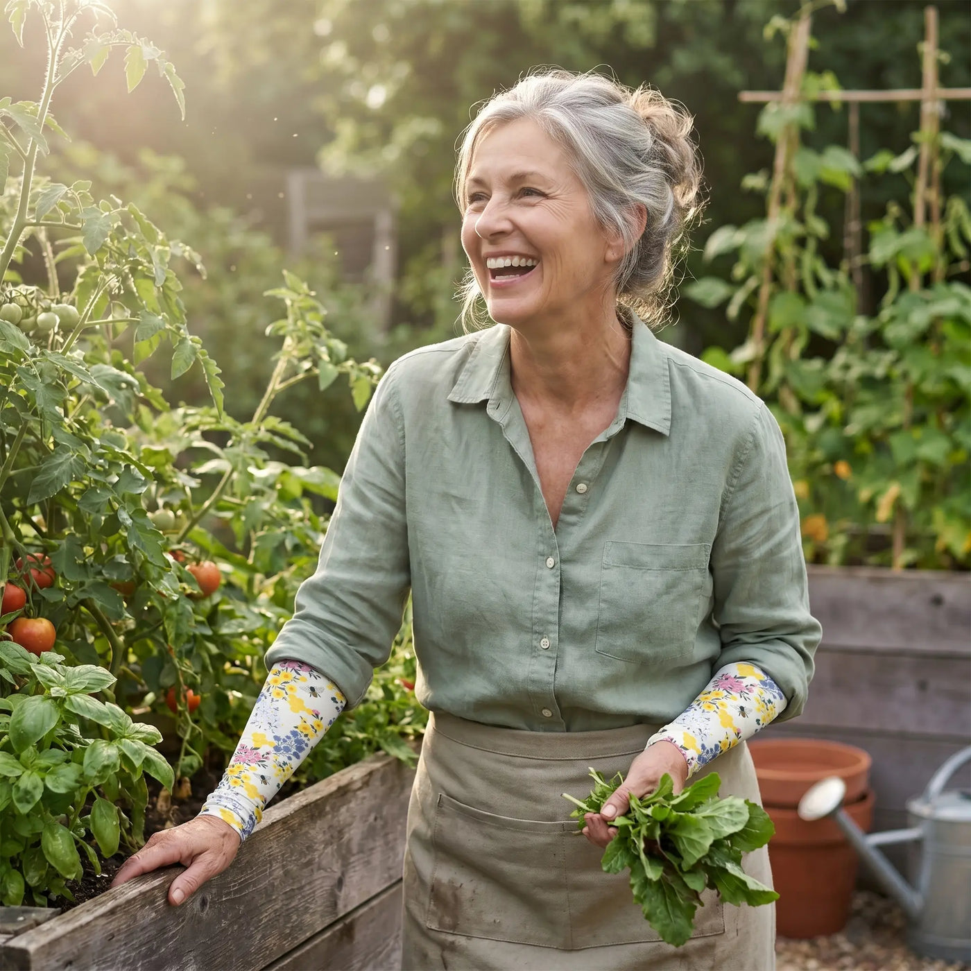 You garden daily